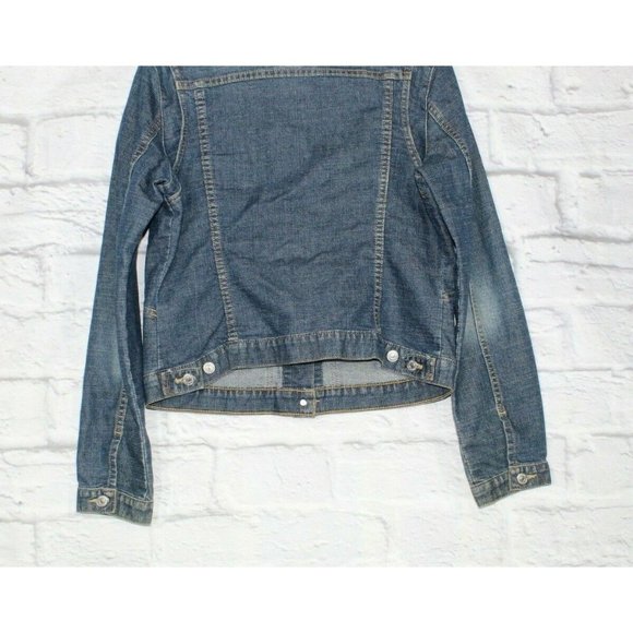 Levi Strauss & Co. Blue Denim Long Sleeves Button Front Jacket Size L - Picture 10 of 12